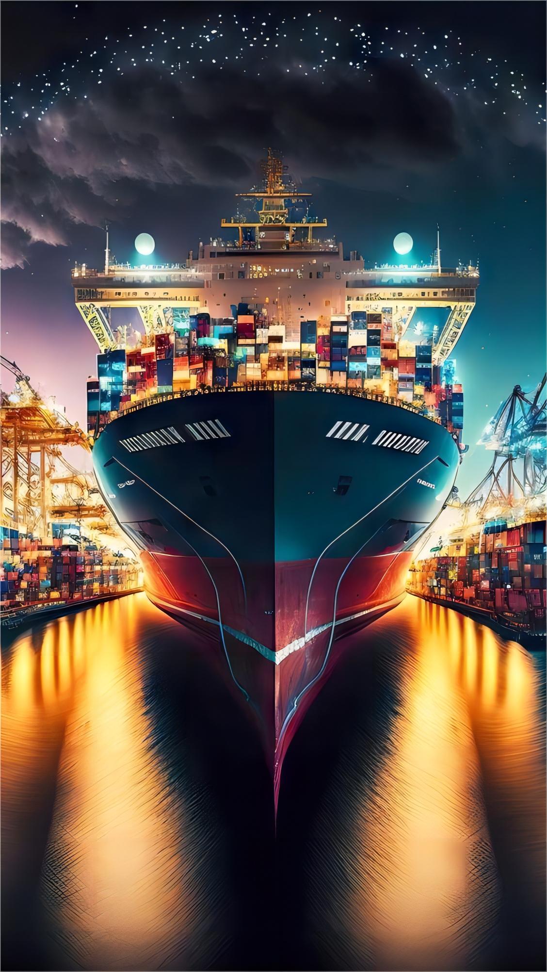 Comparison chart showing shipping costs for different freight methods