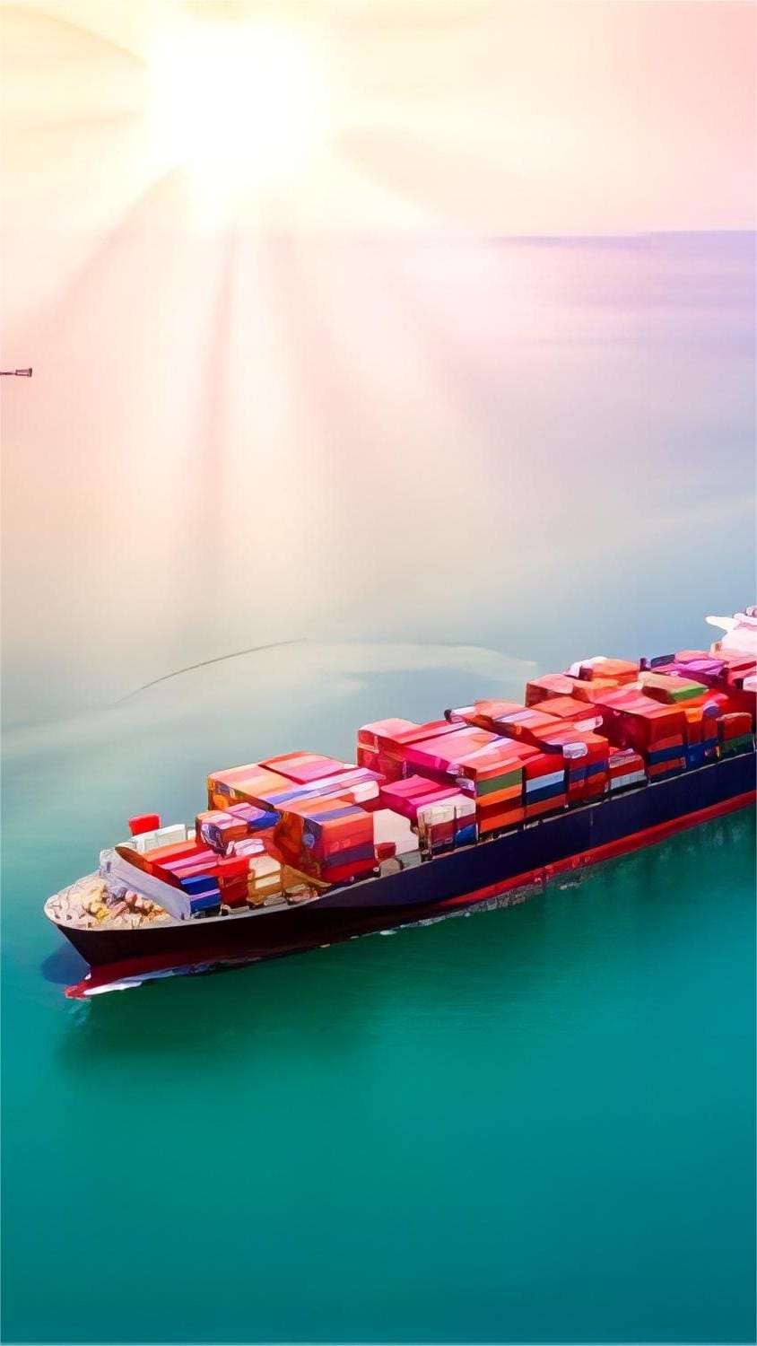 Logistics professional managing a shipment to Germany