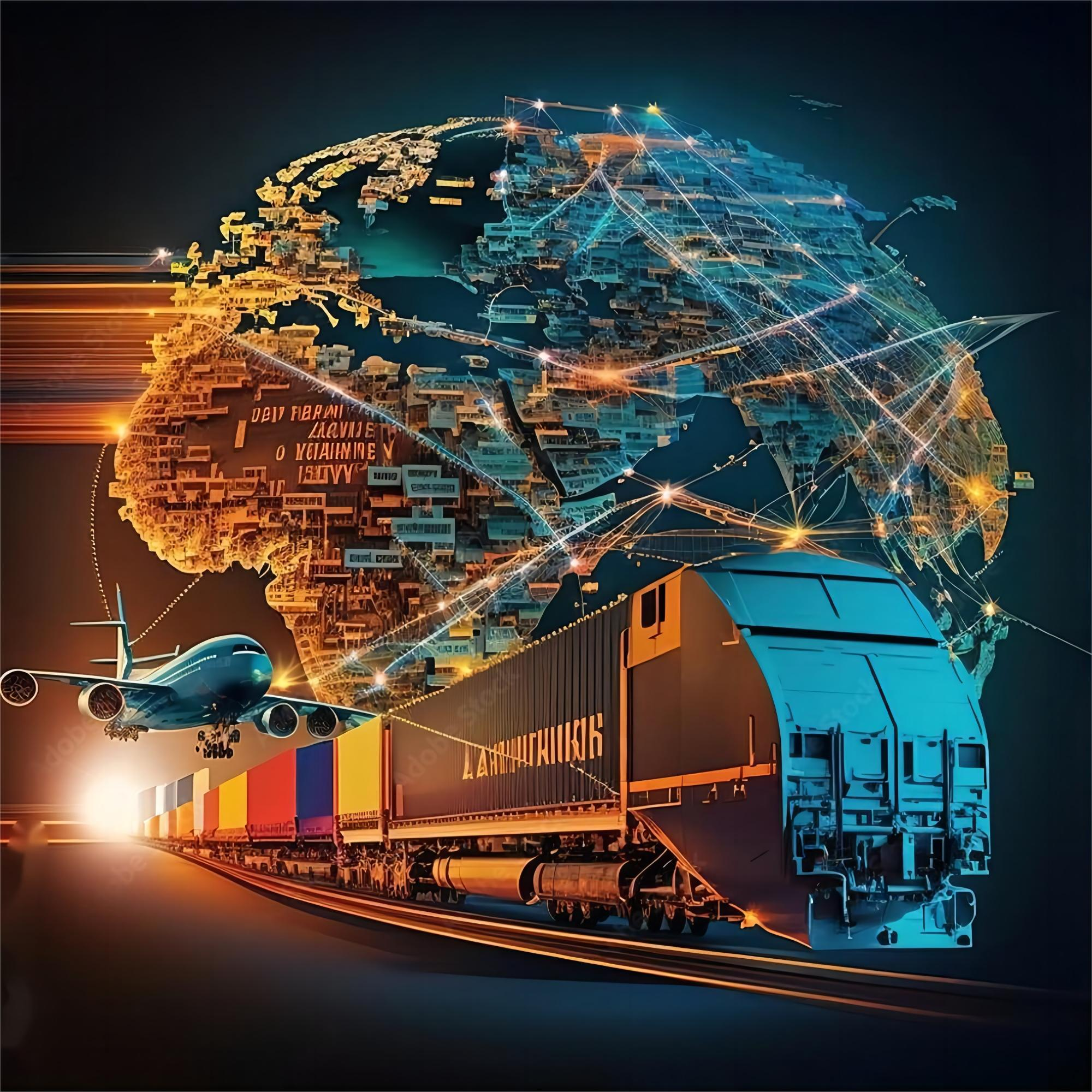 Comparison table showing air freight versus other shipping methods