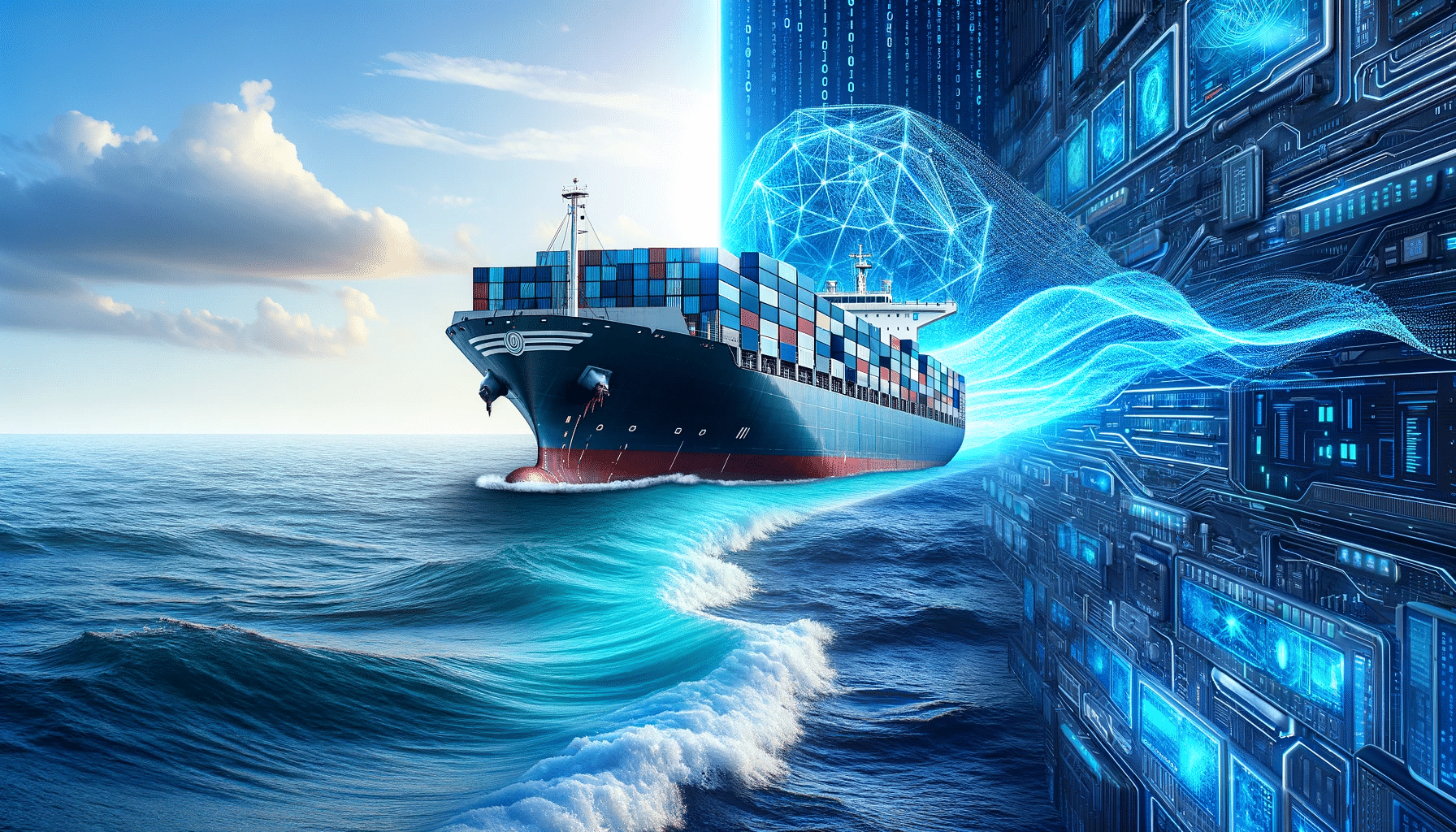Global logistics network showing routes from China to Italy