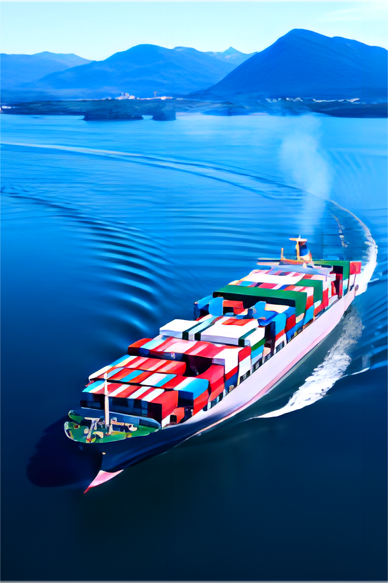 Comparison of different shipping containers in a terminal