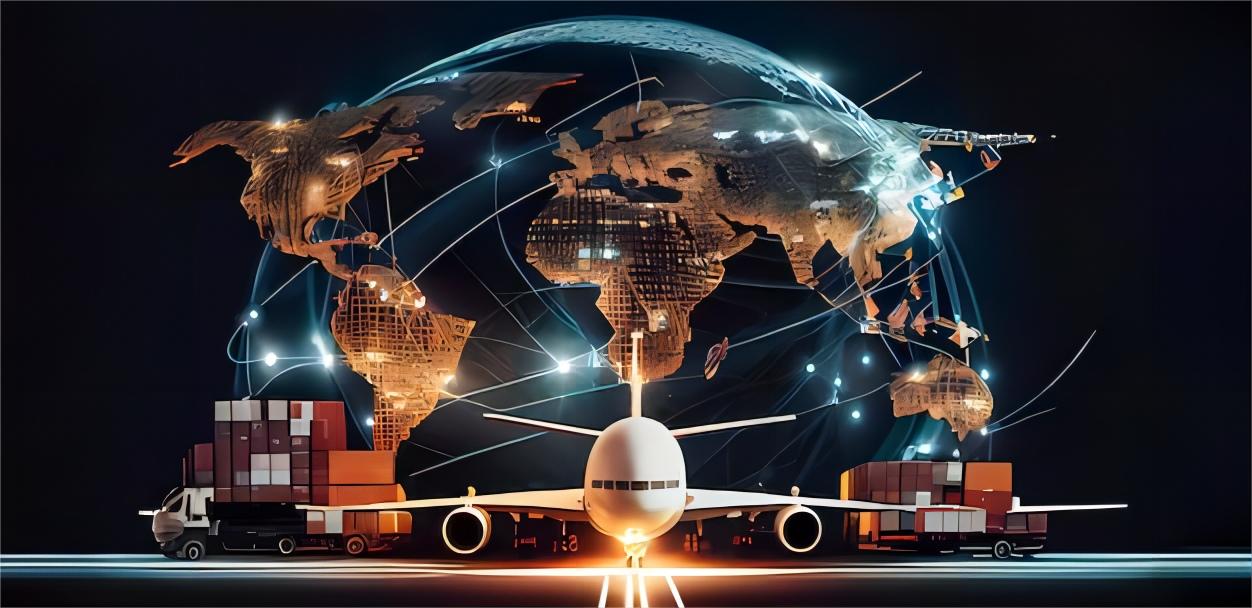 Logistics professional coordinating container shipments