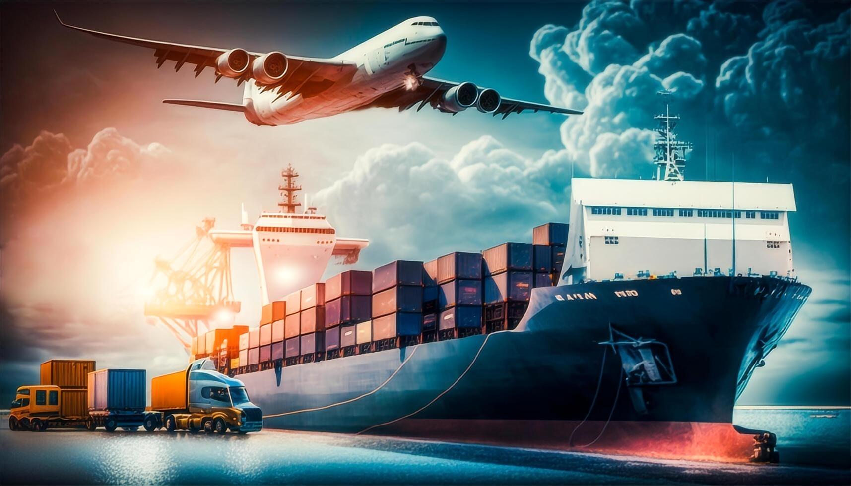 Modern warehouse facility for international distribution