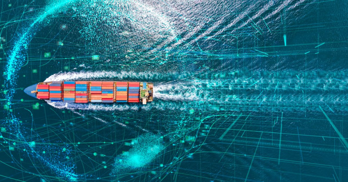 Cargo ship container terminal logistics